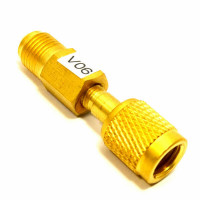 Переходник для заправочного шланга V-06 прямой с R22 на R410 VALUE