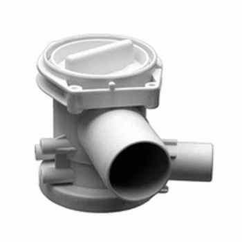 Фильтр сливного насоса для стиральных машин Bosch, Siemens (140SI00) с улиткой