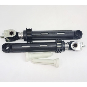 Амортизатор бака для стиральной машинки Ariston, Merloni, Indesit,100N  C00309597 (с кронштейном), комплект 2шт., (КИТАЙ)