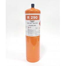 Фреон R-290 (400 гр. многоразовый c вентилем под клапан Шредера)