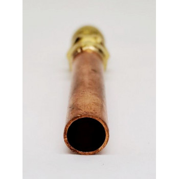 Заправочный клапан Шредера 3/8 с длинной трубки 50 mm. и толщиной 0,80mm.