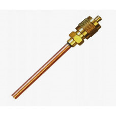 Заправочный клапан Шредера с диаметром трубки 5mm. и длинной 50 mm.