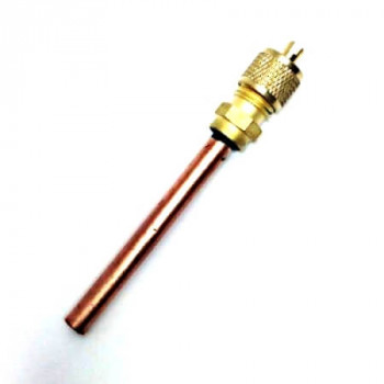 Заправочный клапан Шредера 1/4 с длинной трубки 70 mm. и толщиной 0,60mm.