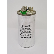 Конденсатор D04 - 35+5 uF 450V (металл)