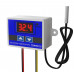 Термостат электронный XH-W3001 110-220В 1500Вт -50+110С (Синий)