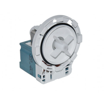 Насос сливной для стиральной машины на 8-ми защелках, сзади раздельно