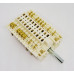 Переключатель духовки Dreefs 11HE242, 10-поз., шток-29mm, зам. Hansa-8061791,8050826 
