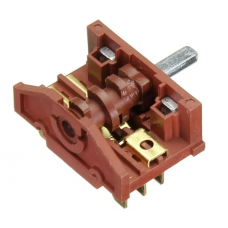 Переключатель духовки Simfer, Tibon 430230D (4 позиции, 6 контактов, шток 17мм.)