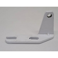Петля двери верхняя левая холодильника Ariston, Indesit, Stinol, Whirlpool, C00855032 (метал)