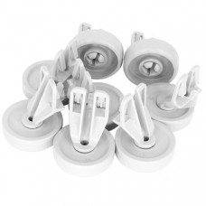 Комплект роликов (колесиков) к верхней корзине посудомоечной машины Whirlpool 481252888112