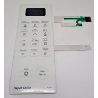 Панель сенсорная микроволновки Samsung DE34-00262C, PG838R (белая) Панель сенсорная микроволновки Samsung DE34-00262C, PG838R (белая)