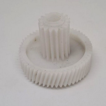 Шестерня мясорубки VITEK, Ø-45/17mm, зубья 54/16шт. (косой/прямой) c металлической вставкой