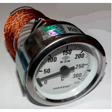 Термометр с капилляром +300°C Pakkens (1 метр) Ø60 мм.