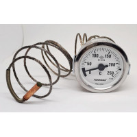 Термометр с капилляром +250°C Pakkens (2 метра) Ø60 мм.