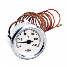 Термометр с капилляром +200°C Pakkens (2 метра) Ø60 мм.