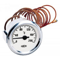 Термометр с капилляром +200°C Pakkens (1 метр) Ø60 мм.