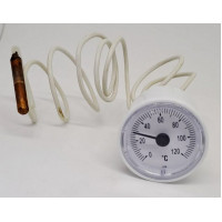 Термометр с капилляром +120°C Kитай (1 метр) Ø40 мм.